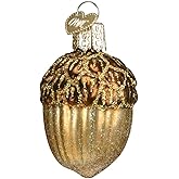 Acorn Old World Christmas Blown Glass Ornament 28075 Tree Decoration Free Box