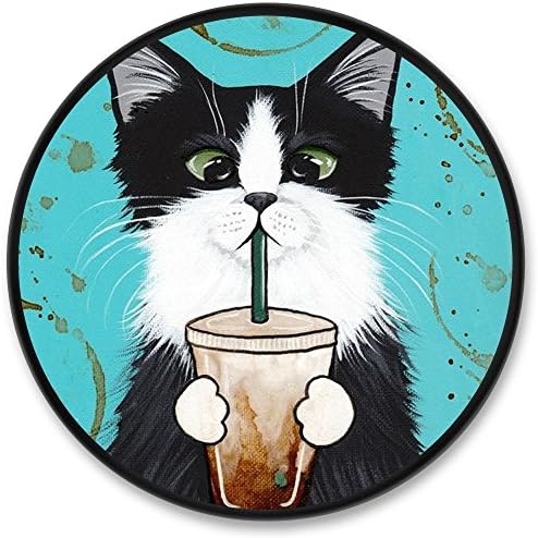 Pxarot Cat Drink Cola Expanding Stand Phone Mount Phone Grip for iPhone &amp; iPad,Smartphones and Tablets