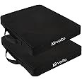 Kirvoita Stadium Seat Cushions 2 Pack, Bleacher Seat Cushion, Portable and Extra Thick Stadium Cushion, Bleacher Cushion for Any Outdoor Events Use
