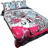 Monster High Full Comforter, Shams, and Bedskirt