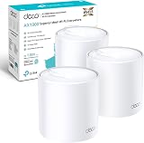 TP-Link Deco X20 AX1800 Mesh WiFi 6 System 3 Pack Whole Home Coverage 150+