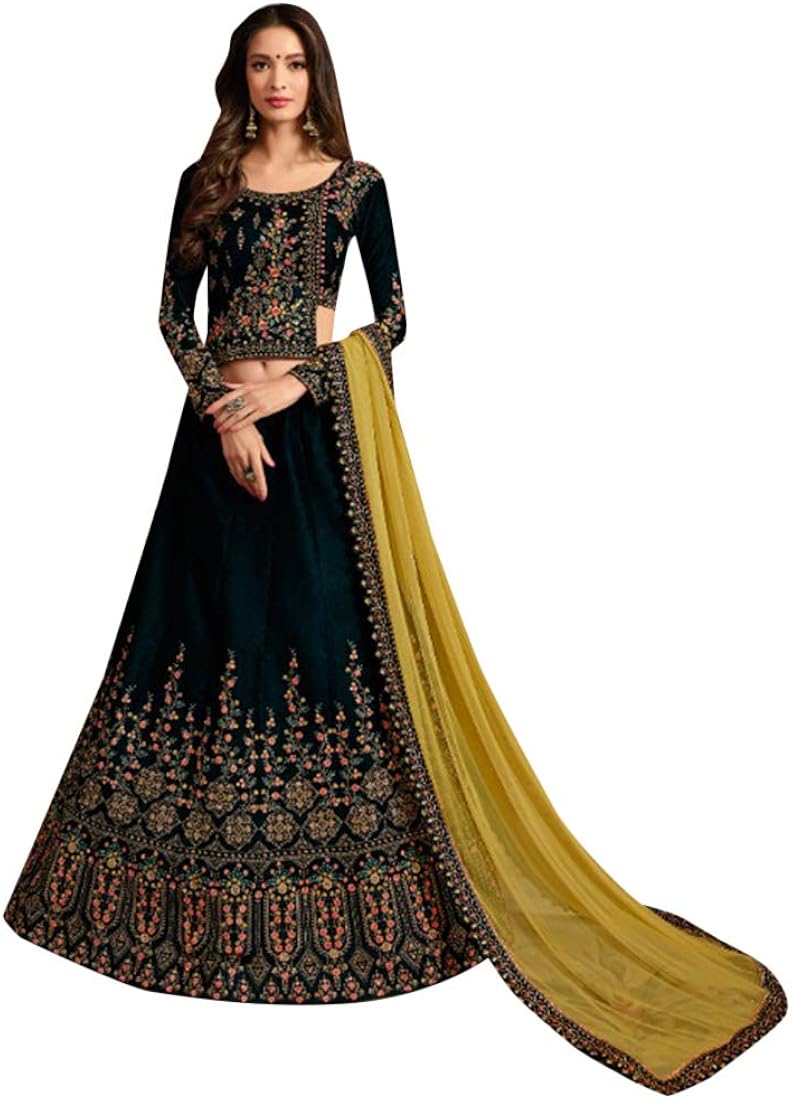 pure silk ghagra choli