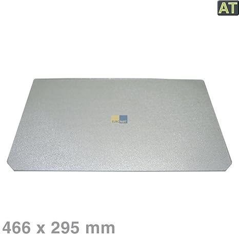Ariston Indesit Scholtes Merloni Glasplatte Abdeckplatte Kühlschrank 466 x 295 mm - C00144426