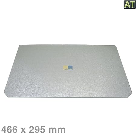 Original Indesit Hotpoint Ariston Glasplatte Abdeckplatte Gemüsefach Kühlschrank 466x296mm - C00280888