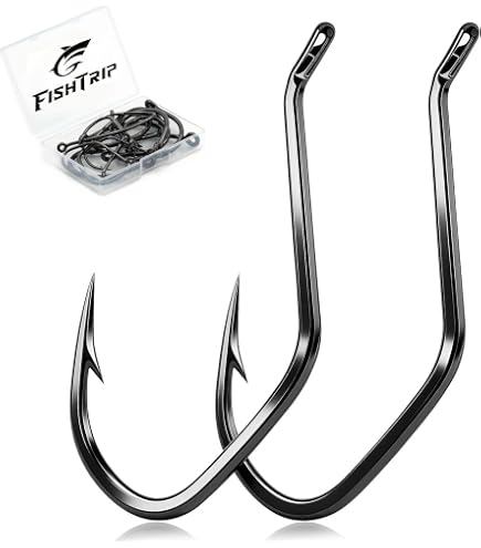 Gamakatsu Big River Bait Hook-5 Per Pack (Black, 8/0) : Fishing Hooks : Sports & Outdoors