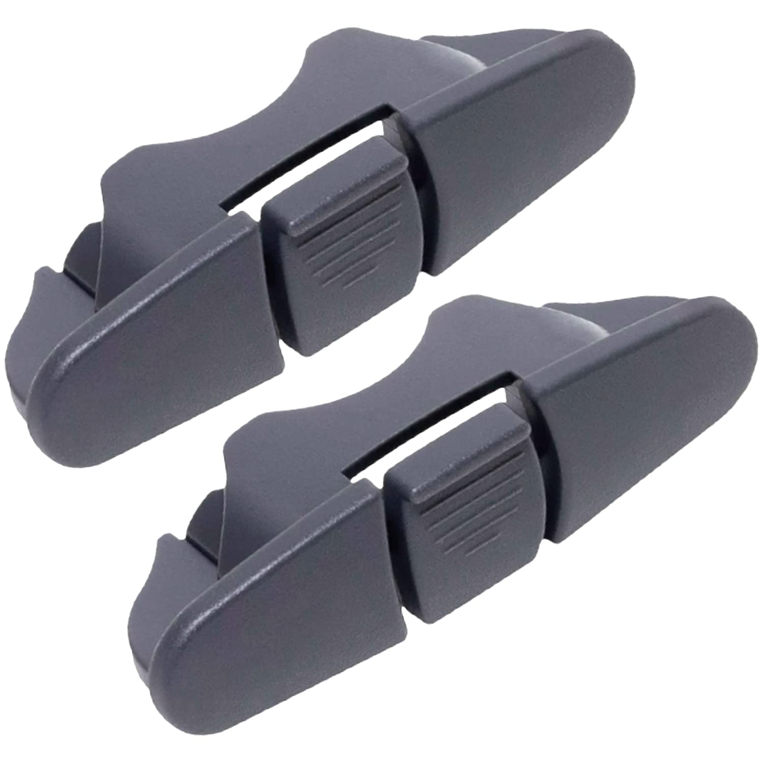 Photo 1 of PartsBroz WPW10508950 W10508950 Upper Rack Slide Rail Stop Clip (2-Pack) - Compatible With Whirlpool Kenmore KitchenAid Maytag Dishwasher - Replaces WP8565925 8565925 AP6013365 PS11746591