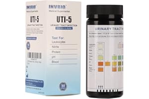 GENERIC INVBIO 5-in-1 Test Strips 5 Paras -50 Count
