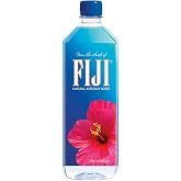 FIJI Natural Artesian Bottled Water 1 Liter / 33.8 Fl Ounce Bottle (Single)