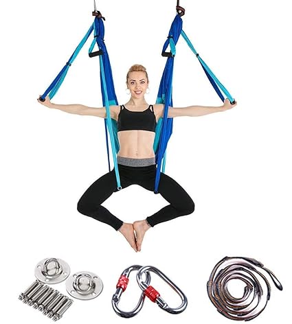 Amazon.com: YJDCOOK Aerial Yoga Swing Hammock Anti-Gravity ...