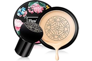 NVYUE Air Cushion CC Cream Foundation,BB Cream Makeup,Moisturizing Concealer Long Lasting Full Coverage Waterproof Foundation (Natural)