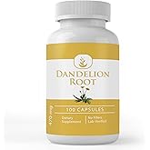 Pure Original Ingredients Dandelion Root, (100 Capsules) Always Pure, No Additives Or Fillers, Lab Verified