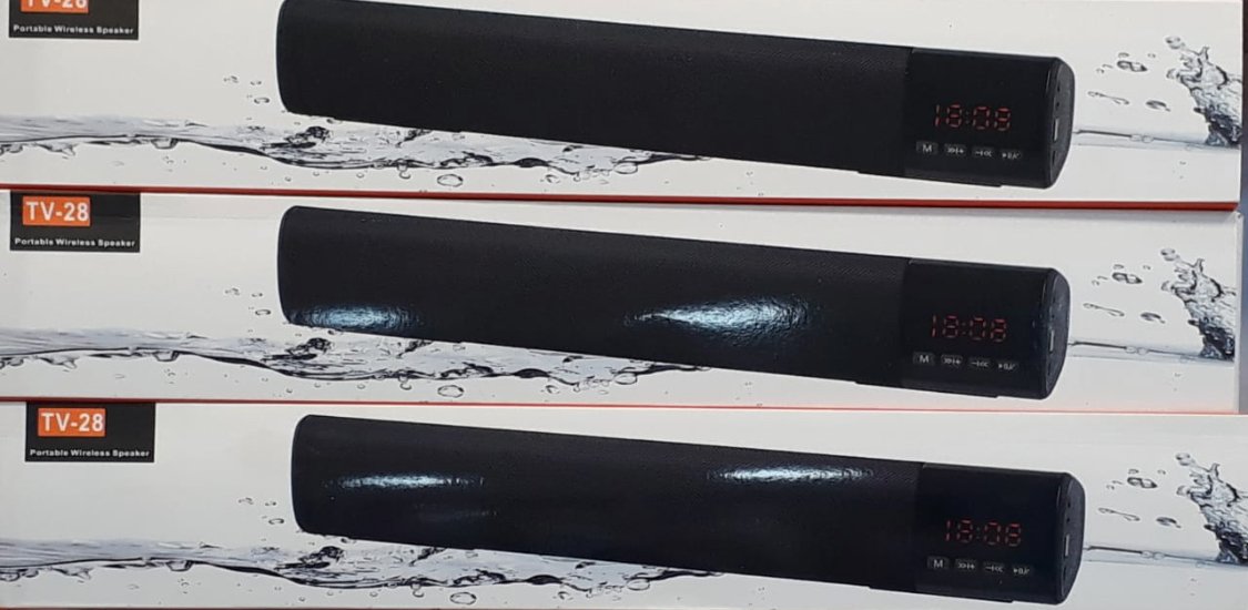 tv 28 portable wireless speaker