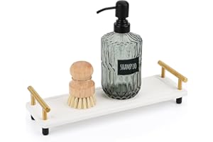 Segbeauty Stone Drying Tray, Water Absorbing Diatomite Tray with Handle for Sink, Kitchen Sink Organizer, Bathroom Soap Holder, Small