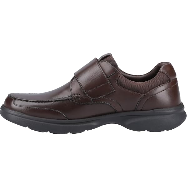 Hush Puppies Men’s size 10.5 Double Velcro Luthar Henson Slip on Loafers Brown Amazon.com | Hush Puppies Men main image 4