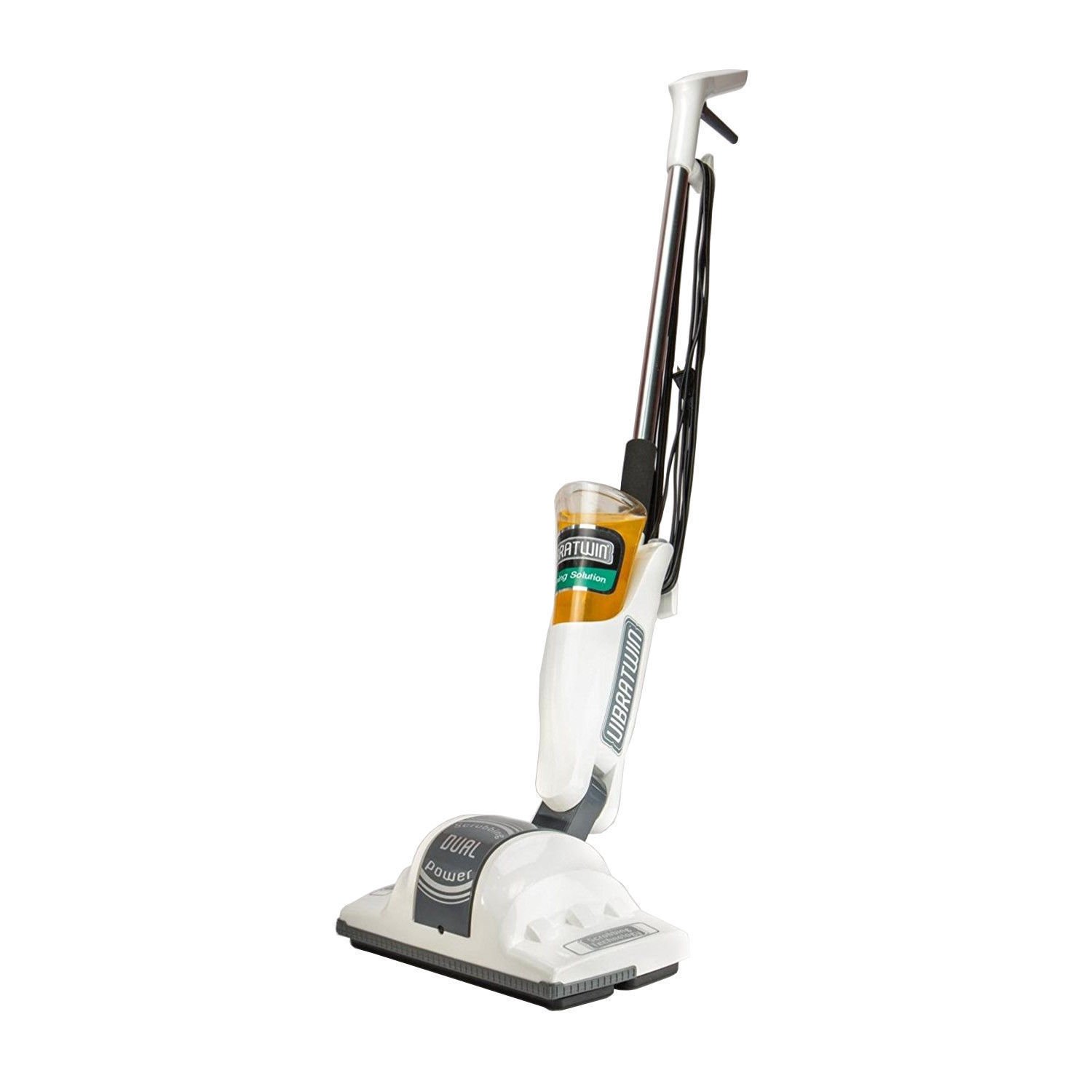 Scotvision® Vibratwin White Dual Action Wood Hard Floor and Carpet