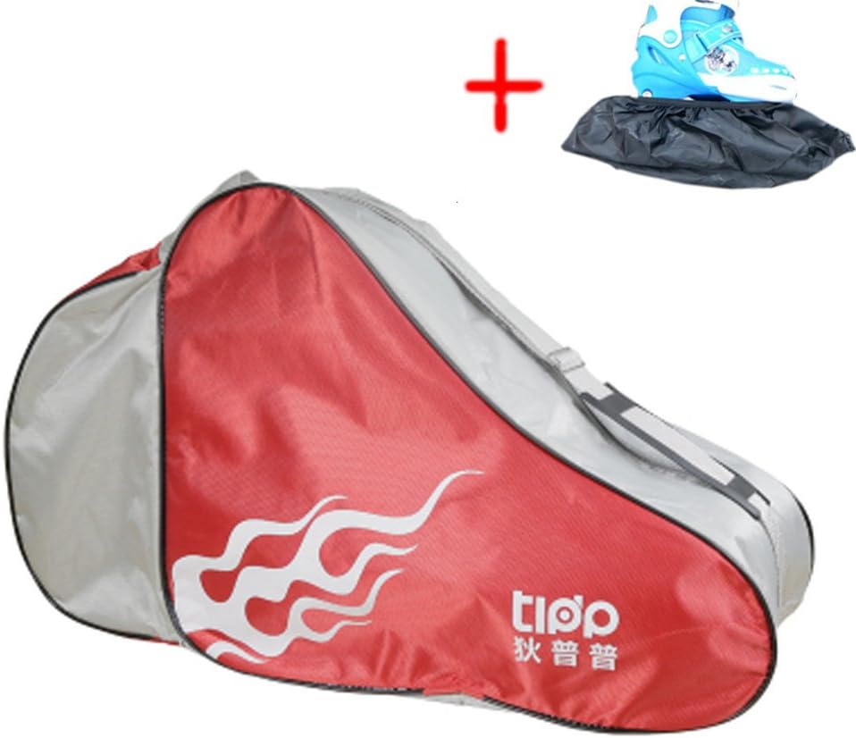 Long Feng Tipip Professional Inline Skates Travel Backpack Bag (Three Floor) add Clear Cover