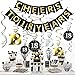 18th BIRTHDAY PARTY DECORATIONS KIT - Cheers to 18 Years Banner, Sparkling Celebration 18 Hanging Swirls, Perfect 18 Years Old Party Supplies 18th Anniversary Decorations