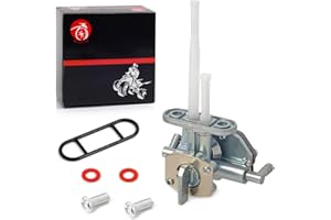 MOTO1988 Fuel Valve Petcock For Suzuki Quadrunner King Quad LTF250T LTF250F LTF300F LTF250 LT-F4WD LT-4WD LT-F4WDX 1988-2000 44300-19B22(Except MODEL M/N/P)