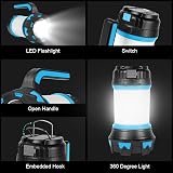 Flintronic Rechargeable Camping Lantern 1000 Lumen 6 Mode USB Power Bank view 4