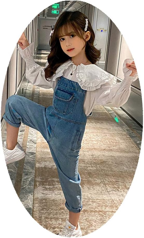 white denim two piece set