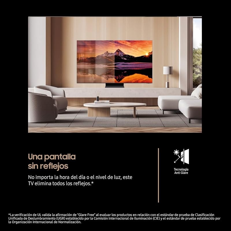 TV 115 Pulgadas Neo QLED QN90F 4K Mini LED Smart TV, Imagen y Sonido con IA 4K, Samsung Vision AI, Pantalla sin Reflejos con Glare Free y Quantum Matrix Technology Plus