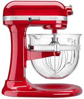 KitchenAid 6-Qt. Professional 600 with Glass Bowl (Red)