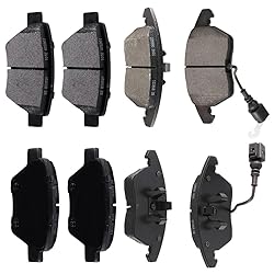 cciyu D1319 D1456 Front & Rear Semi-Metallic Disc