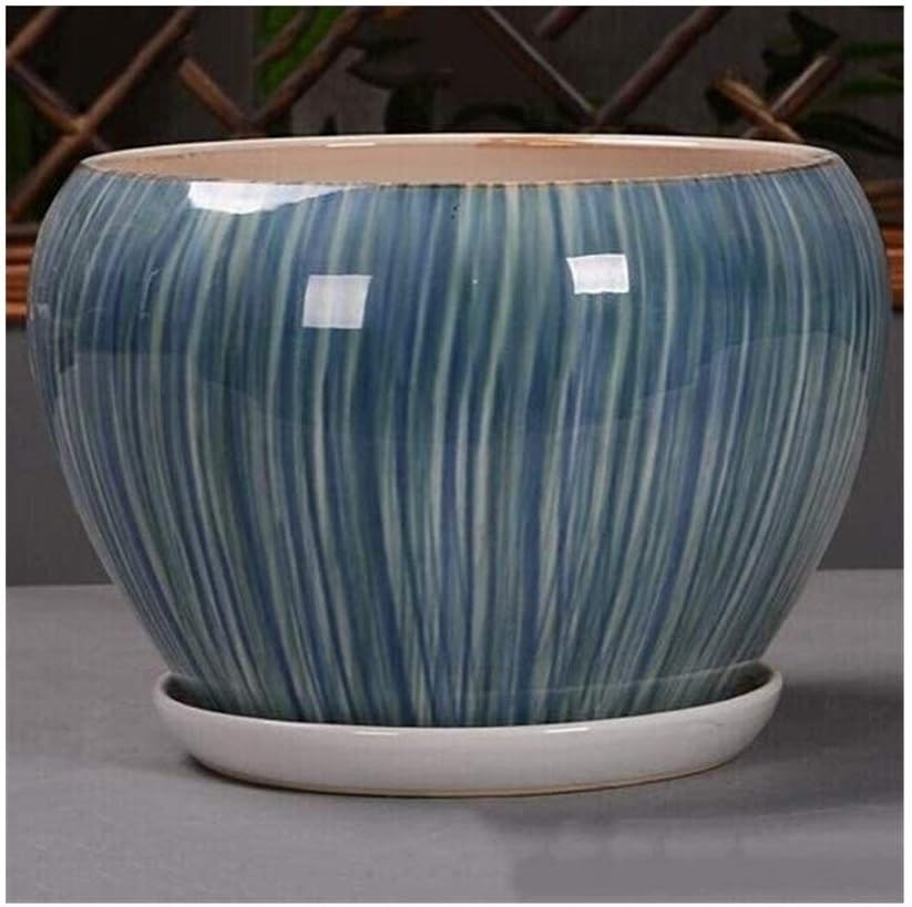 Extra Large Round Ceramic Planter Pot for