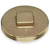 Oatey 42372 Clean Out Plug 3 in. Brass