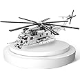 NUTCRACKER Military Helicopter Airplane Building Kit for Adult - Military Airplane Toy Building Set, Aircraft Plane Display Model Home Office Decor, Easter Birthday Gift for Men Boy 14+（2129 Pieces）