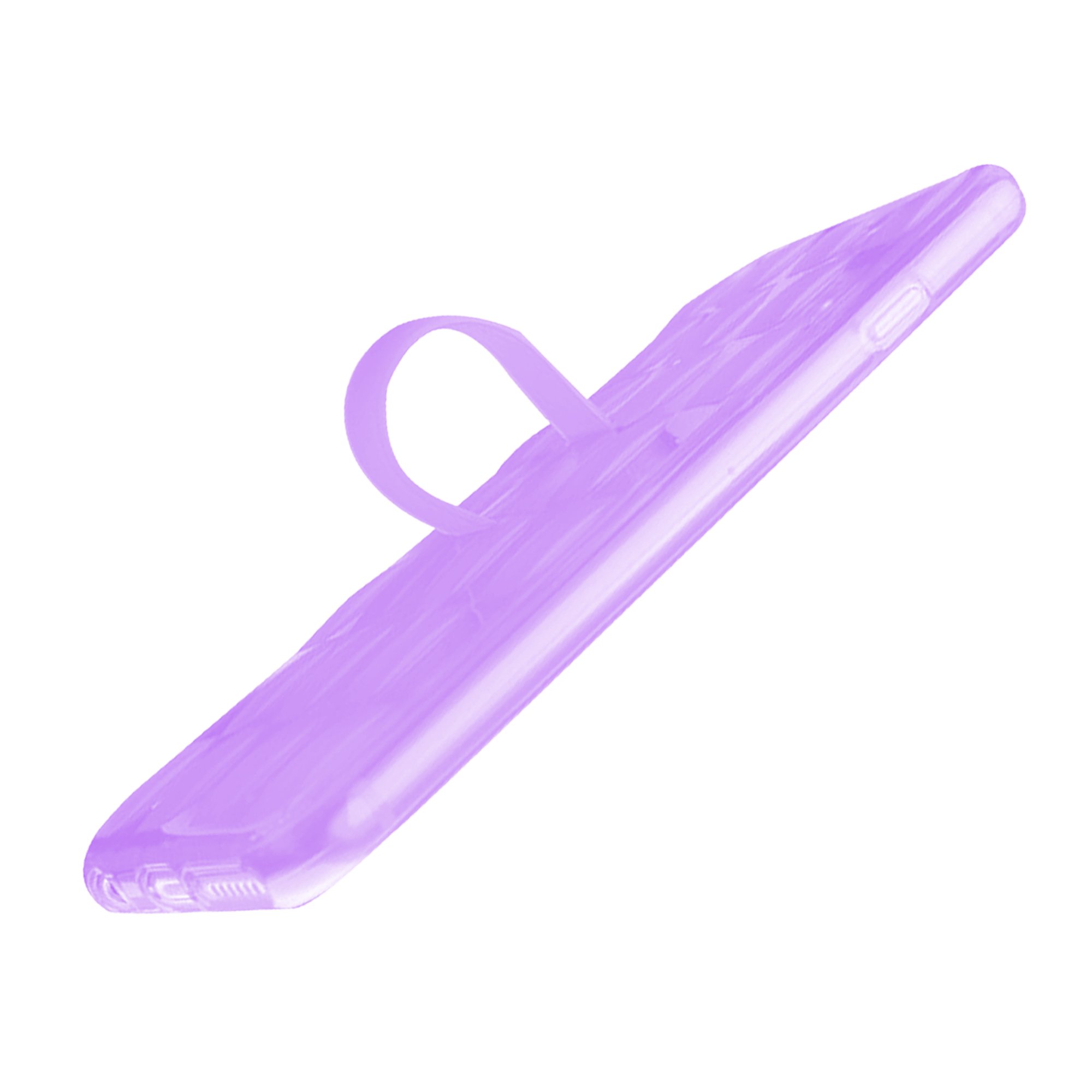 Transparent Silicone Sleeve Protective Case W Finger Loop Strap