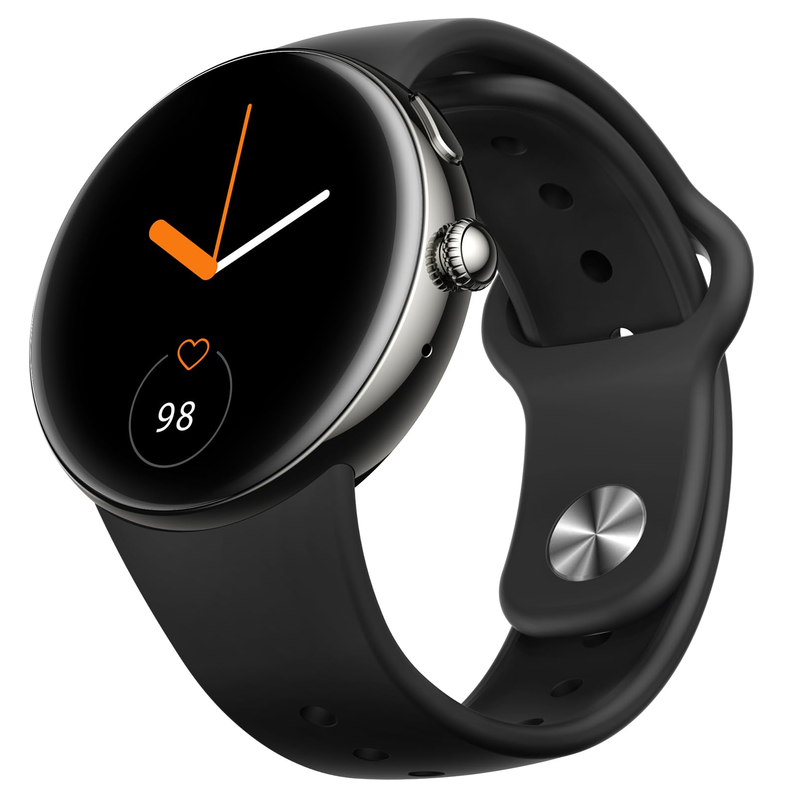 Photo 1 of Parsonver AMOLED Smart Watch for Men Women, Always-On Display Fitness Tracker, Answer/Make Calls, 2 Quick-Release Bands, Heart Rate Sleep Monitor, 120+ Sports Modes Pedometer for Android iPhone, Black