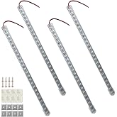 12V Interior LED Light Bar,LED Light Strip 48 LEDs Lighting 6500K White Color DIY Cabinet LED Light Strip for Car,Trailer,Motorhome,Van,RV,Truck Bed Lights (DC 12V)