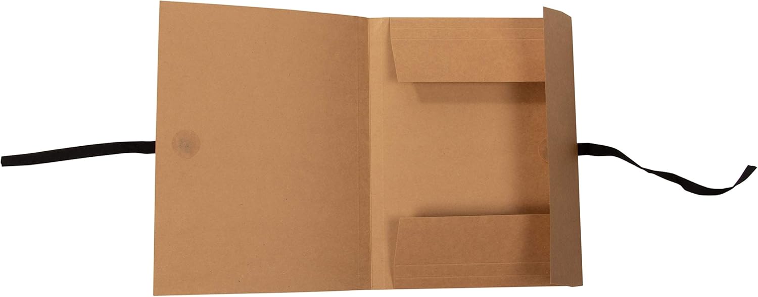 Juvale Kraft Presentation Folder with String, Letter Size (12 x 9.25 Inches, 12-Pack): Home & Kitchen