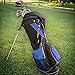 Voplop Golf Brush and Club Groove Cleaner - Easily Attaches to Golf Bag - Deep Clean Iron Grooves - Cleaning Club Face - Bag Clip & Retractable Extension Cord (Orange)