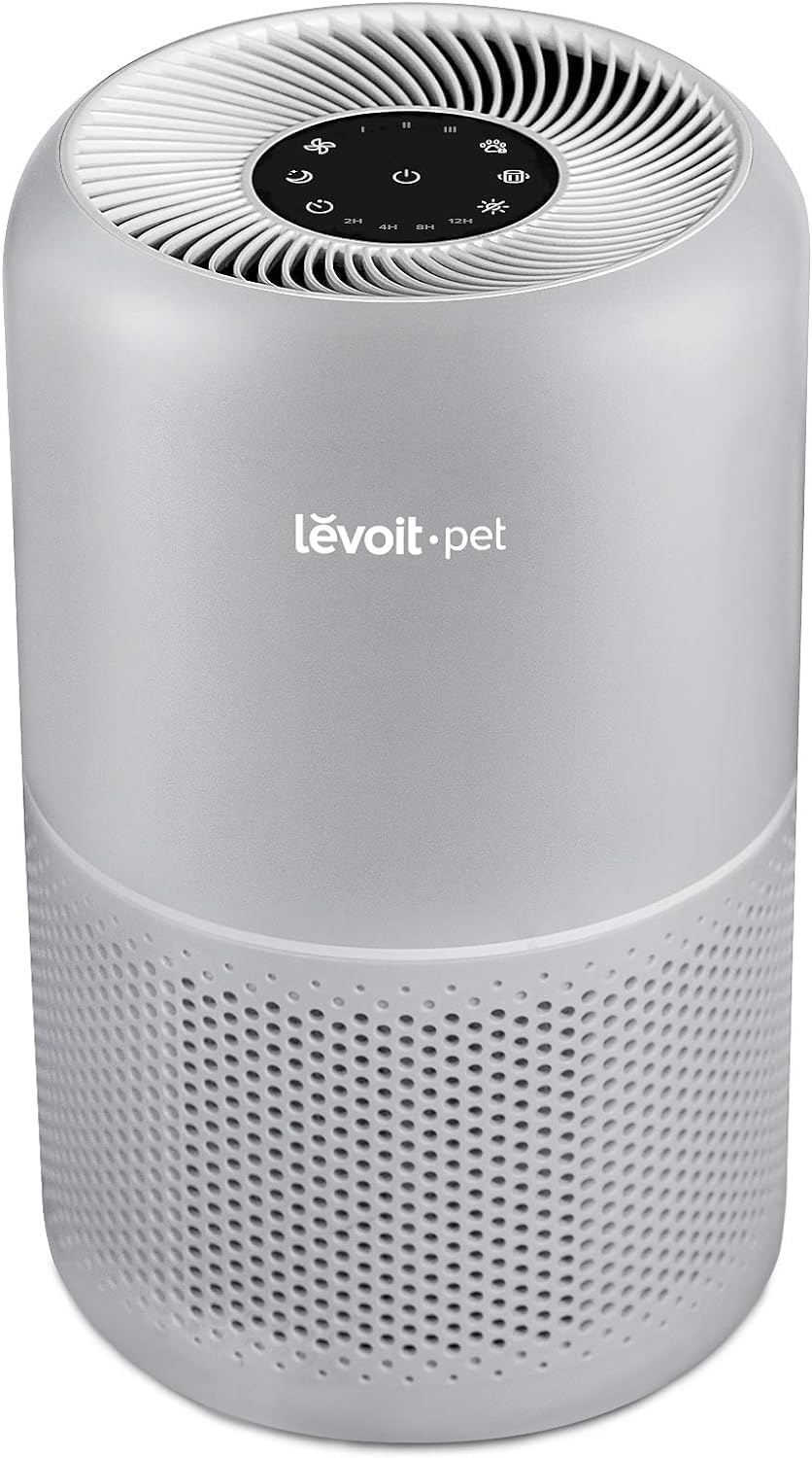 Levoit (レボイト) 空気清浄機 脱臭強化モデル 20畳 Core P350 ペット向け 消臭 省エネ ウィルス アレルギー 集じん 花粉対策 静電フィルター 小型 寝室 キッチン 玄関 グレー商品画像