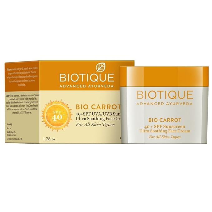 biotique bio carrot cream