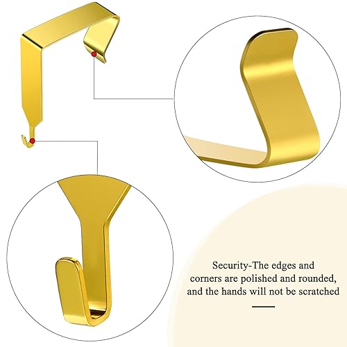 Funrous Over The Door Hook Panel Wall Metal Over Door Hook Cubicle