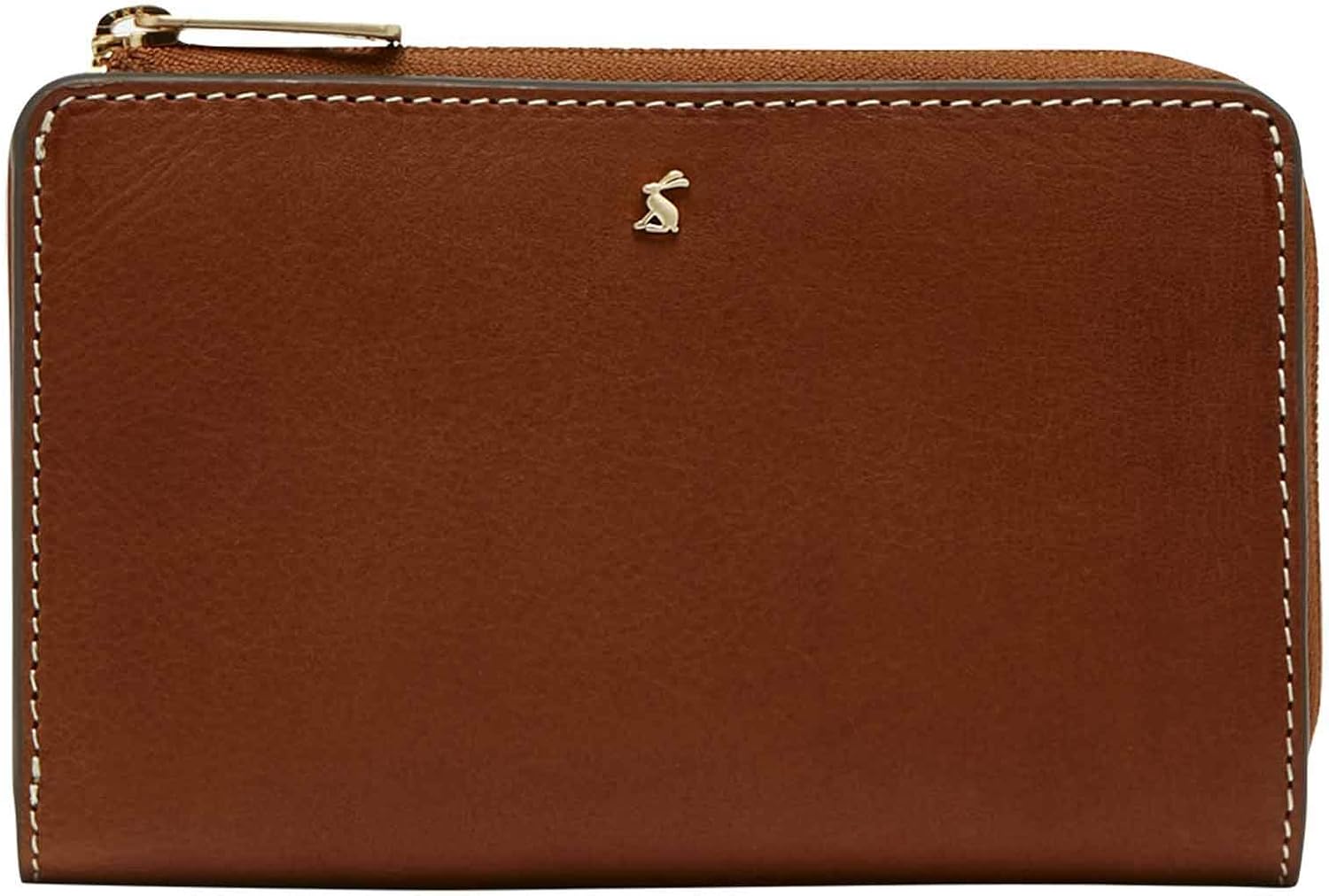 Joules Langton Medium Heritage Leather Purse Medium Tan One Size