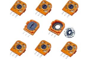 ElecGear 8X FU 10K Trimmer Potentiometer Replacement for Some PS3, PS4 DualShock, Switch Pro Wireless Controllers, Trim Pot R