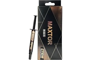 Maxtor CTG12 High Performance Heat Sink Compound Thermal Paste for Cooling All Processors,CPU,GPU，PC,PS4,PS5,Xbox，Ovens，Non-C