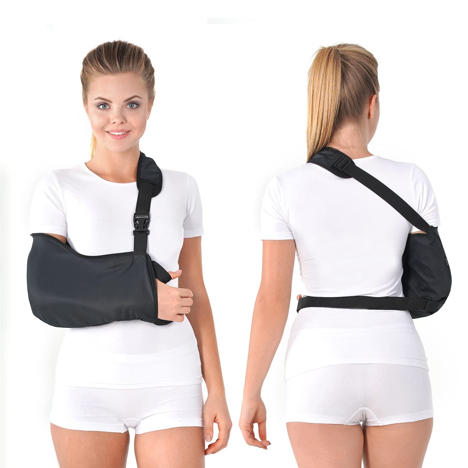 TOROS-GROUP Arm Sling Shoulder Immobilizer Small Black