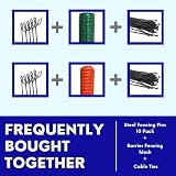 Suregreen Steel Fencing Pins 1.2m 8mm Garden Stakes 10 Pack view 3