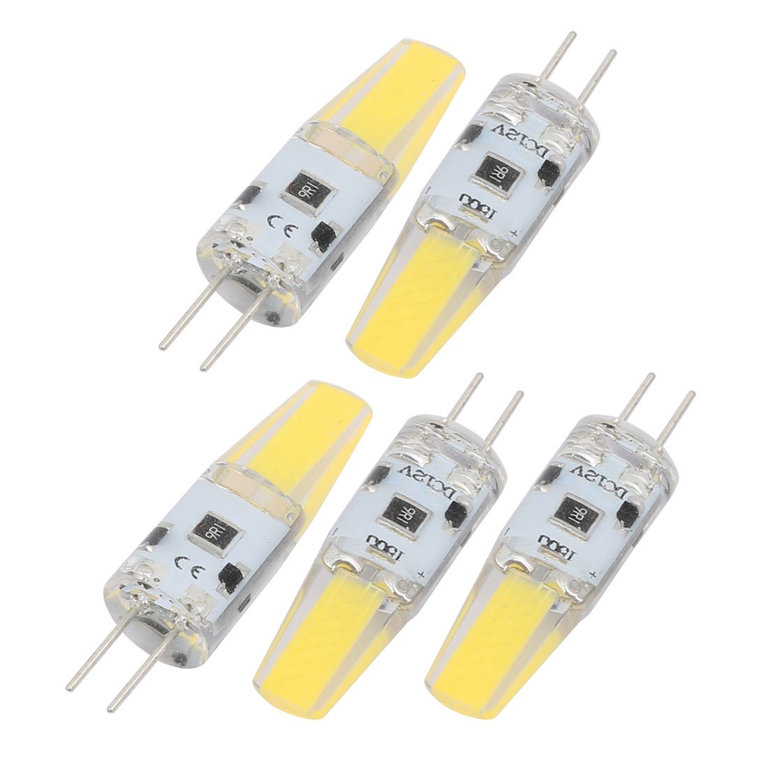Aexit 5 Unids DC 12V 2W G4 1505COB LED Bombilla 1LED Lámpara ...