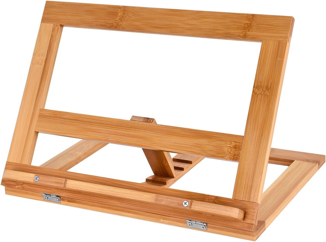 WAFTING Portable Reading Stand Book Stand Document Holder Cookbook Stand