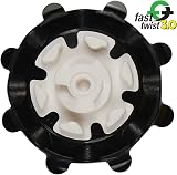 SoftSpikes Pulsar Fast Twist 3.0 Golf Spikes Black White Packaging Varies view 4
