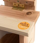 Jacobi Jayne NutBox Squirrel Feeder Cedar UK Quick Release Mount 720ml view 5
