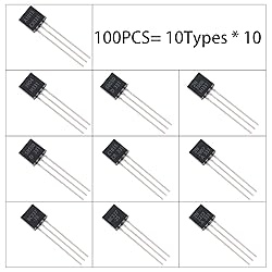 10Values 100PCS A1015 BC327 BC337 2N2222 2N2907