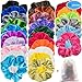 EAONE Hair Scrunchies Elastic Hair Ties Ponytail Holder for Women Girls (26 Colors Scrunchies)