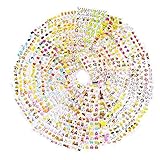 Kids Stickers (2200+ count) Bezgar 3D Puffy Stickers for Children✮ Kids✮ Scrapbooking, 24 Different Sheets, Including Pets, Animals, Food, Fruit and Tons More!